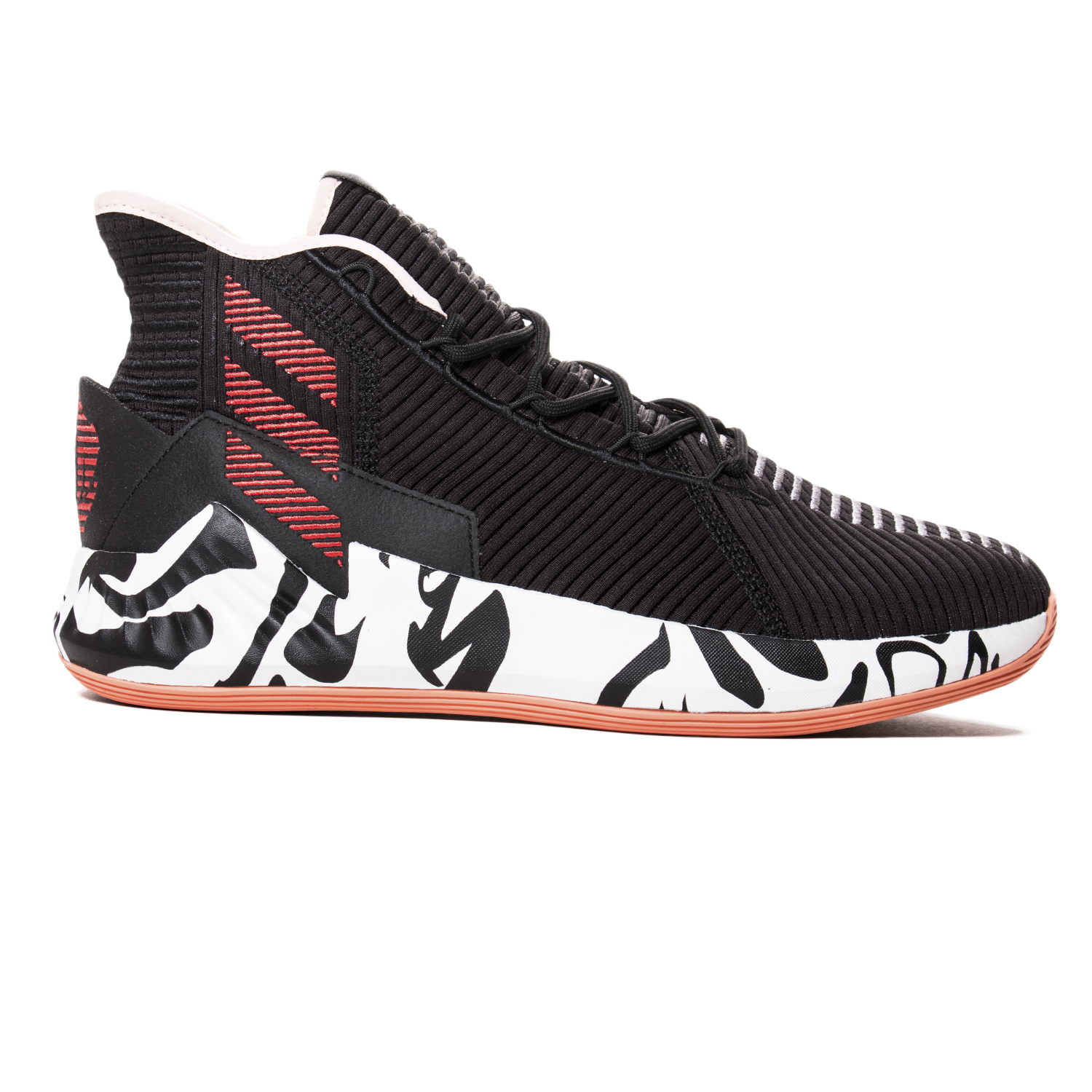Кроссовки Adidas D Rose 9 Zebra F99884 — фото 1