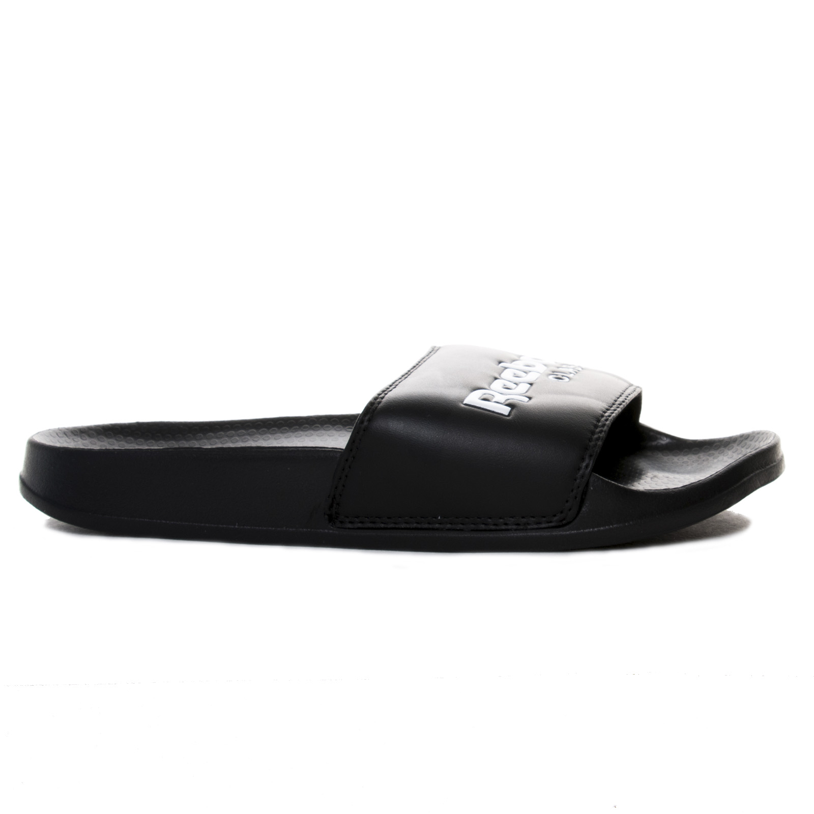 Сланцы Reebok Classic Slide Black/White BS7414 — фото 1
