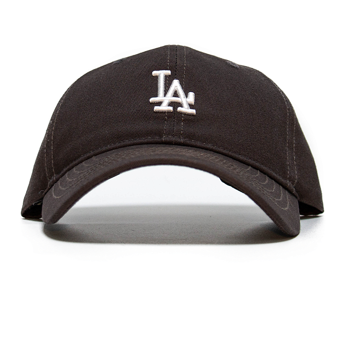 Бейсболка MLB LA какао/белое лого